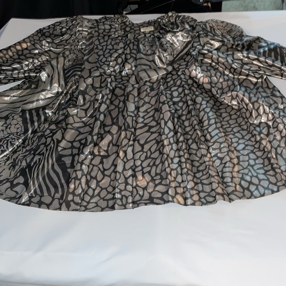 Women’s TROA CHO Korean Designer NYC 100% Silk Evening Blouse/Top Sz M - Picture 8 of 14